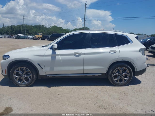 45451516 :رقم المزاد ، 5UX43DP03N9K67205 vin ، 2022 Bmw X3 Sdrive30i مزاد بيع