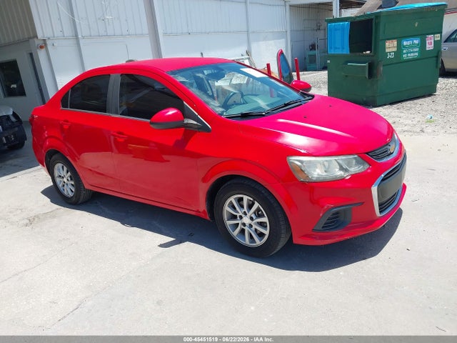 Продаж на аукціоні авто 2017 Chevrolet Sonic Lt Auto, vin: 1G1JD5SH6H4105440, номер лоту: 45451519