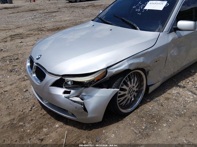 2004 Bmw 530i მანქანა იყიდება აუქციონზე, vin: WBANA73594B063690, აუქციონის ნომერი: 45451521