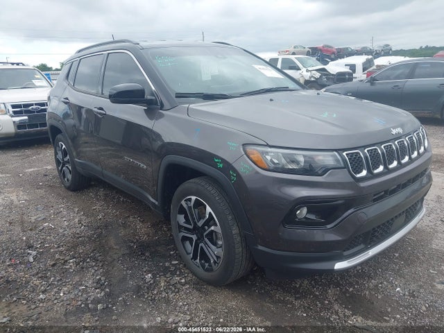2024 Jeep Compass Limited 4x4 მანქანა იყიდება აუქციონზე, vin: 3C4NJDCN7RT585337, აუქციონის ნომერი: 45451523