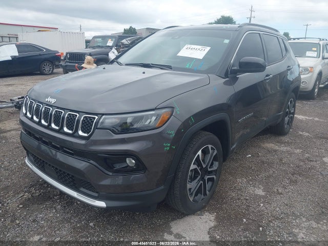 2024 Jeep Compass Limited 4x4 მანქანა იყიდება აუქციონზე, vin: 3C4NJDCN7RT585337, აუქციონის ნომერი: 45451523