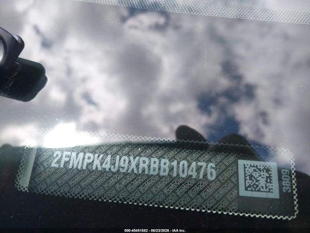Продажа на аукционе авто 2024 Ford Edge Sel, vin: 2FMPK4J9XRBB10476, номер лота: 45451582