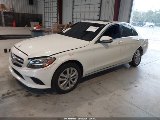 45451689 :رقم المزاد ، 55SWF8EB0KU314820 vin ، 2019 Mercedes-benz C 300 4matic مزاد بيع