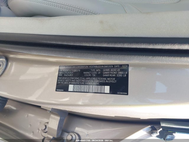 Volvo Xc90 B6 Ultra 2025 YV4062JG7S1352279 Image 9