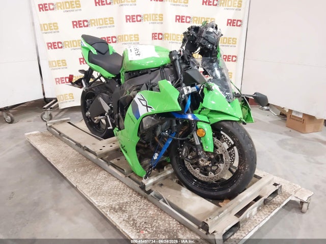 45451734 :رقم المزاد ، JKBZXJJ11TA038549 vin ، 2026 Kawasaki Zx636 K مزاد بيع