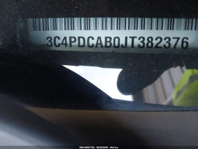 Продажа на аукционе авто 2018 Dodge Journey Se, vin: 3C4PDCAB0JT382376, номер лота: 45451752
