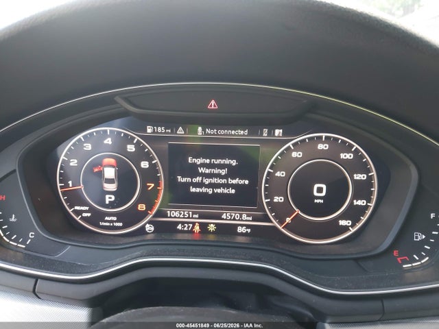 45451849 :رقم المزاد ، WAUDNAF40HN054591 vin ، 2017 Audi A4 Season Of Audi Premium مزاد بيع