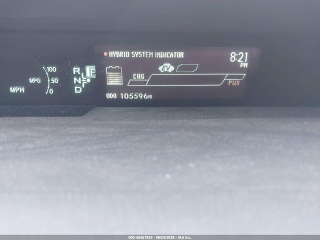 JTDKN3DU7E0393981 Toyota Prius Three