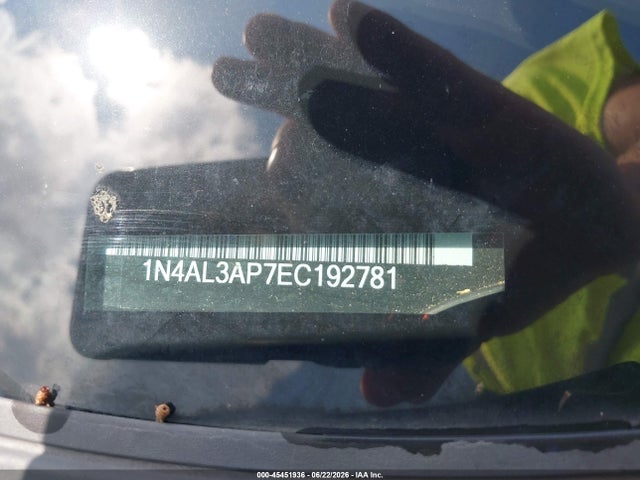 Nissan Altima 2.5 S 2014 1N4AL3AP7EC192781 Image 9
