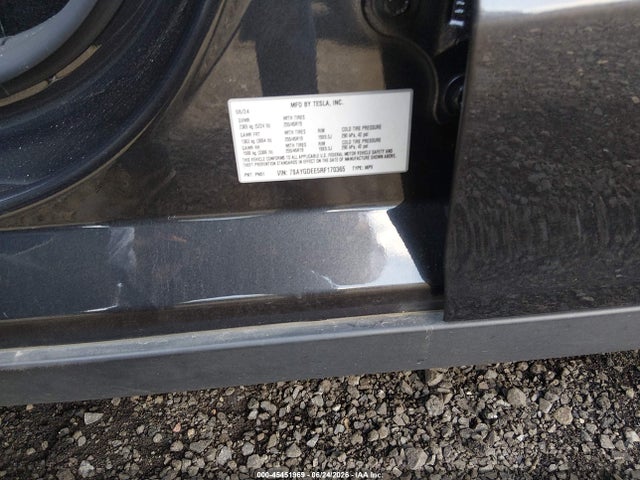 45451969 :رقم المزاد ، 7SAYGDEE5RF170365 vin ، 2024 Tesla Model Y Long Range Dual Motor All-wheel Drive مزاد بيع