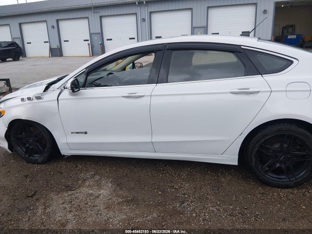 45452153 :رقم المزاد ، 3FA6P0RU9JR101718 vin ، 2018 Ford Fusion Hybrid Platinum/titanium مزاد بيع