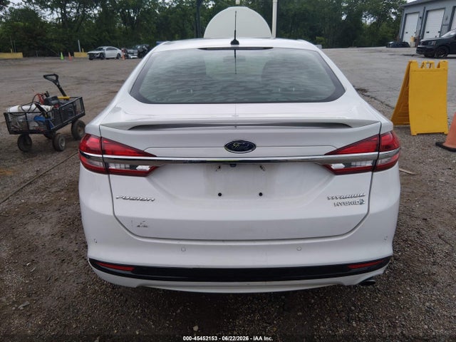 45452153 :رقم المزاد ، 3FA6P0RU9JR101718 vin ، 2018 Ford Fusion Hybrid Platinum/titanium مزاد بيع