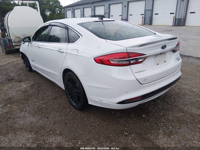 45452153 :رقم المزاد ، 3FA6P0RU9JR101718 vin ، 2018 Ford Fusion Hybrid Platinum/titanium مزاد بيع