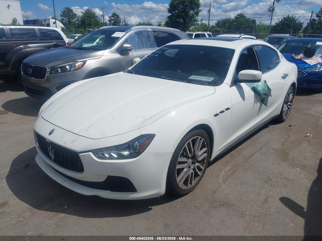 Продажа на аукционе авто 2015 Maserati Ghibli, vin: ZAM57XSA0F1162158, номер лота: 45452208