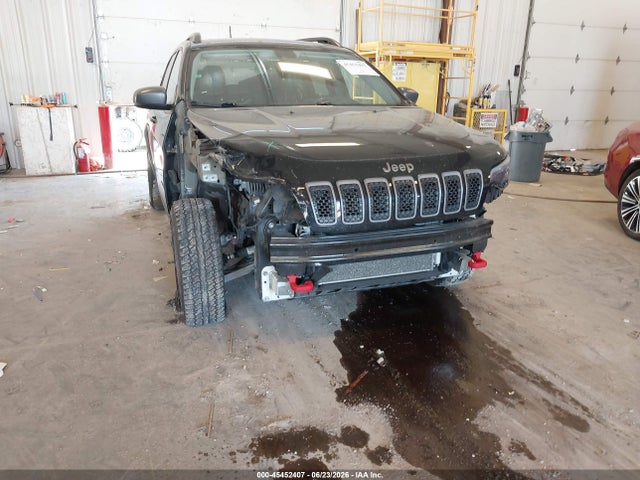 45452407 :رقم المزاد ، 1C4PJMBX6KD217562 vin ، 2019 Jeep Cherokee Trailhawk Elite 4x4 مزاد بيع