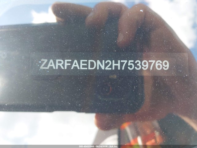 Aukcja sprzedaży 2017 Alfa Romeo Giulia Awd, vin: ZARFAEDN2H7539769, numer aukcji: 45452544