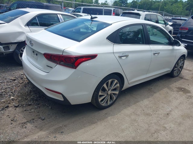 2022 Hyundai Accent Se/sel მანქანა იყიდება აუქციონზე, vin: 3KPC24A67NE158187, აუქციონის ნომერი: 45452609