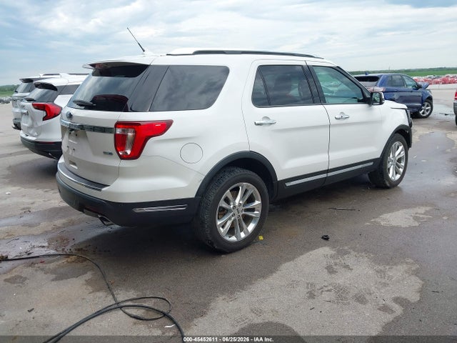 45452611 :رقم المزاد ، 1FM5K8FH2JGC93450 vin ، 2018 Ford Explorer Limited مزاد بيع