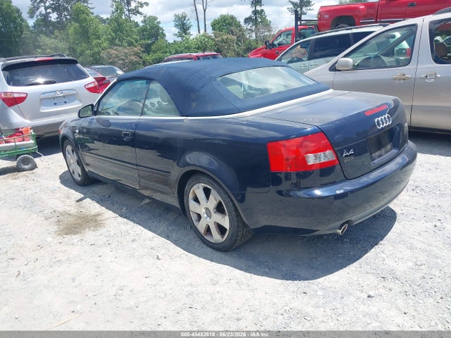 Aukcja sprzedaży 2003 Audi A4 3.0, vin: WAUAT48HX3K010909, numer aukcji: 45452618