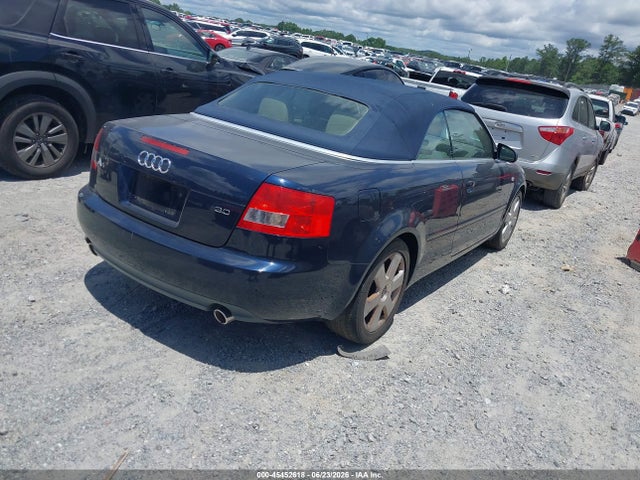 Aukcja sprzedaży 2003 Audi A4 3.0, vin: WAUAT48HX3K010909, numer aukcji: 45452618