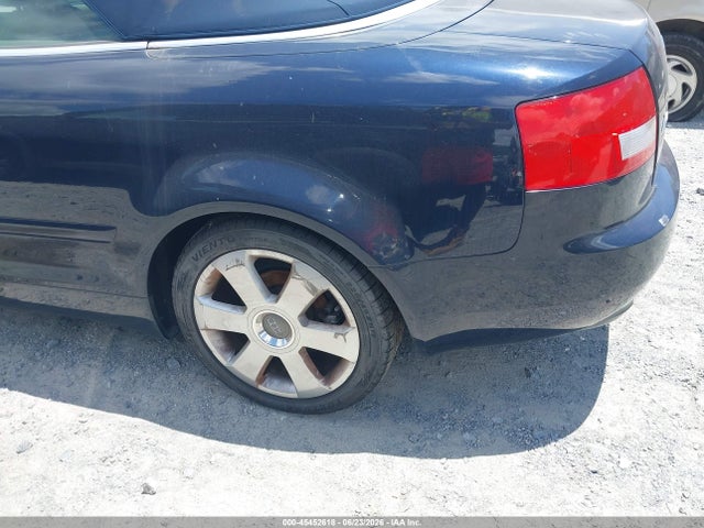 2003 Audi A4 3.0 მანქანა იყიდება აუქციონზე, vin: WAUAT48HX3K010909, აუქციონის ნომერი: 45452618