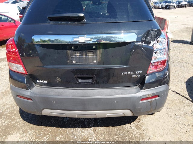 2015 Chevrolet Trax Ltz მანქანა იყიდება აუქციონზე, vin: 3GNCJTSB0FL236595, აუქციონის ნომერი: 45452661