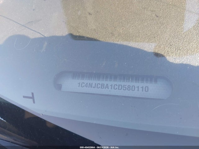 45452664 :رقم المزاد ، 1C4NJCBA1CD580110 vin ، 2012 Jeep Compass Sport مزاد بيع