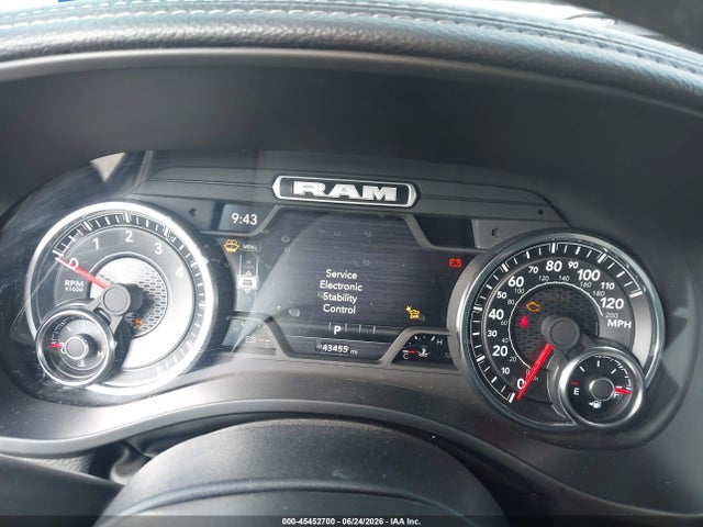 2025 Ram 1500 Laramie  4x4 5'7 Box მანქანა იყიდება აუქციონზე, vin: 1C6SRFJP4SN505209, აუქციონის ნომერი: 45452700