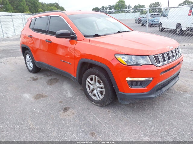 Продаж на аукціоні авто 2020 Jeep Compass Sport Fwd, vin: 3C4NJCAB8LT151146, номер лоту: 45452761