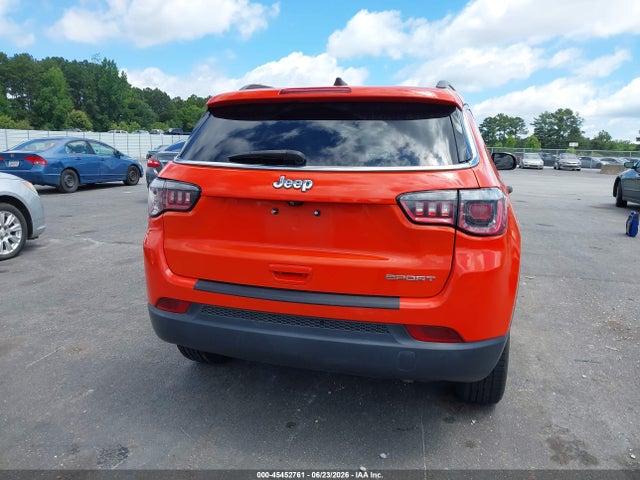 Продаж на аукціоні авто 2020 Jeep Compass Sport Fwd, vin: 3C4NJCAB8LT151146, номер лоту: 45452761