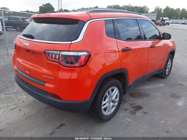 Продаж на аукціоні авто 2020 Jeep Compass Sport Fwd, vin: 3C4NJCAB8LT151146, номер лоту: 45452761