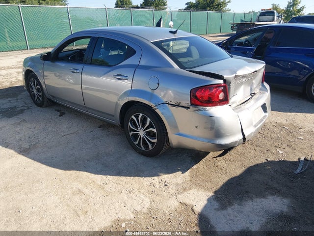 Aukcja sprzedaży 2013 Dodge Avenger Se, vin: 1C3CDZAB7DN530470, numer aukcji: 45452803