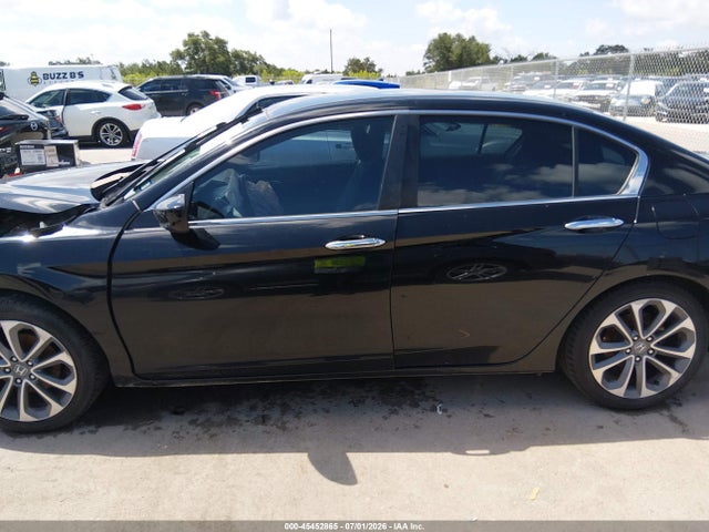 2015 Honda Accord Sport მანქანა იყიდება აუქციონზე, vin: 1HGCR2E50FA044376, აუქციონის ნომერი: 45452865