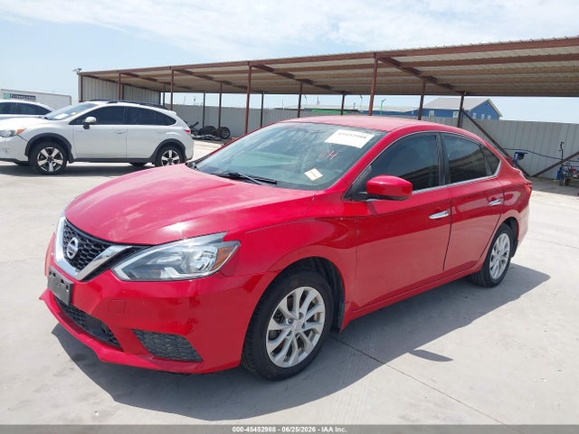 2019 Nissan Sentra Sv მანქანა იყიდება აუქციონზე, vin: 3N1AB7AP2KY284987, აუქციონის ნომერი: 45452988