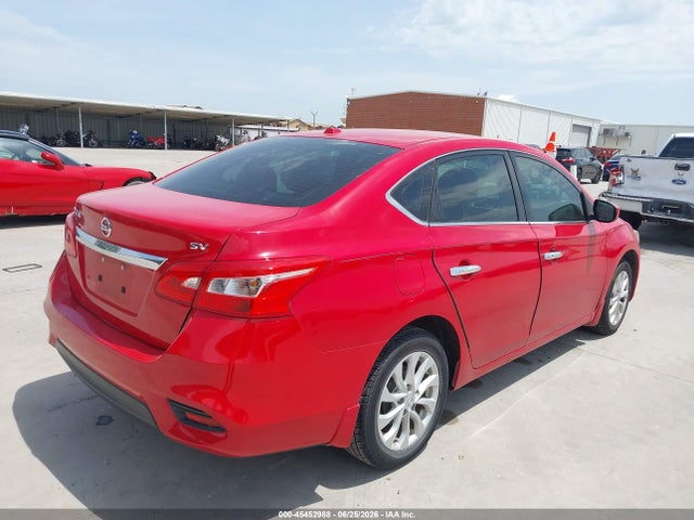 2019 Nissan Sentra Sv მანქანა იყიდება აუქციონზე, vin: 3N1AB7AP2KY284987, აუქციონის ნომერი: 45452988