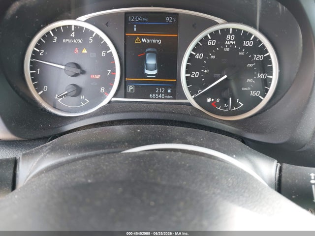 2019 Nissan Sentra Sv მანქანა იყიდება აუქციონზე, vin: 3N1AB7AP2KY284987, აუქციონის ნომერი: 45452988