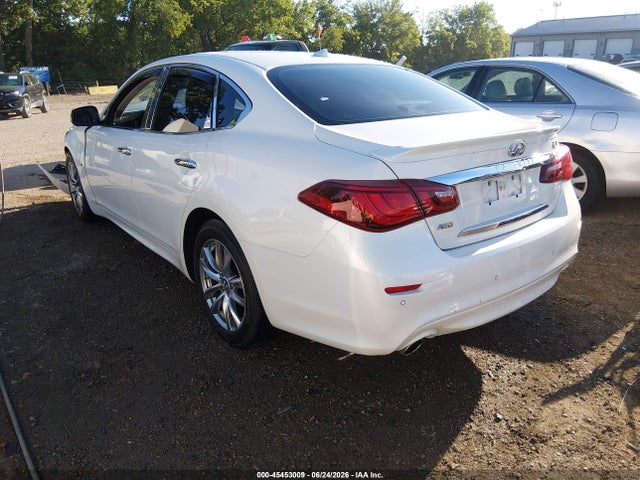 45453009 :رقم المزاد ، JN1BY1AR3HM770205 vin ، 2017 Infiniti Q70 3.7x مزاد بيع