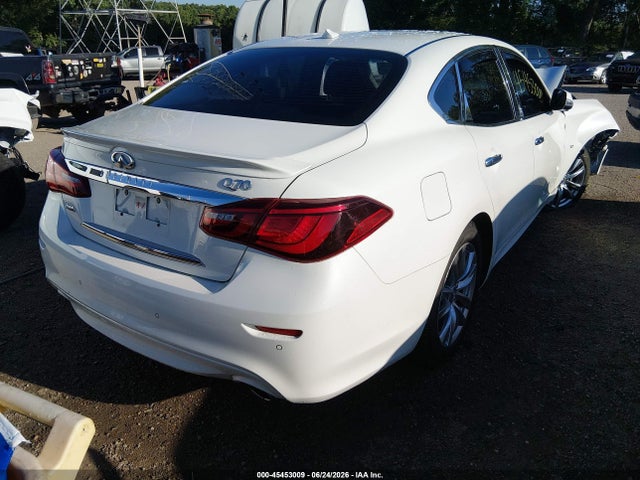 45453009 :رقم المزاد ، JN1BY1AR3HM770205 vin ، 2017 Infiniti Q70 3.7x مزاد بيع