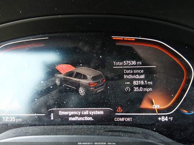 45453013 :رقم المزاد ، 5UXTY5C09LLT38495 vin ، 2020 Bmw X3 Xdrive30i مزاد بيع