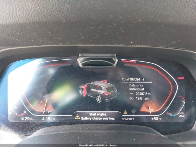 45453029 :رقم المزاد ، 5UXCR6C02L9C86257 vin ، 2020 Bmw X5 Xdrive40i مزاد بيع
