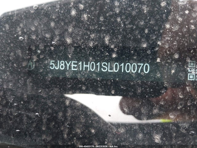 45453176 :رقم المزاد ، 5J8YE1H01SL010070 vin ، 2025 Acura Mdx A-spec مزاد بيع
