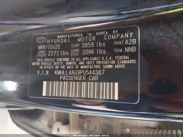 Hyundai ELANTRA SE 2023 KMHLL4AG9PU544387 Image 9