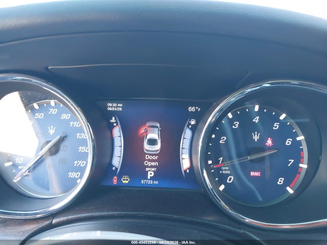 2015 Maserati Quattroporte S Q4 მანქანა იყიდება აუქციონზე, vin: ZAM56RRA3F1129644, აუქციონის ნომერი: 45453259