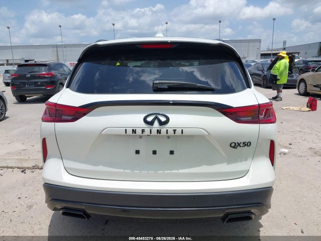 45453278 :رقم المزاد ، 3PCAJ5M10LF113695 vin ، 2020 Infiniti Qx50 Sensory مزاد بيع
