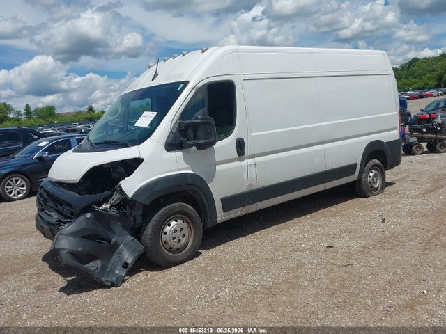 2023 Ram Promaster 2500 High Roof 159 Wb მანქანა იყიდება აუქციონზე, vin: 3C6LRVDG6PE562811, აუქციონის ნომერი: 45453319