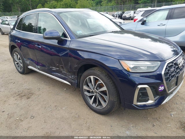 2022 Audi Q5 Premium Plus 45 Tfsi S Line Quattro S Tronic მანქანა იყიდება აუქციონზე, vin: WA1EAAFY9N2079258, აუქციონის ნომერი: 45453321