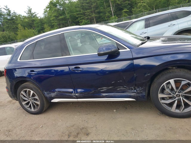 Продаж на аукціоні авто 2022 Audi Q5 Premium Plus 45 Tfsi S Line Quattro S Tronic, vin: WA1EAAFY9N2079258, номер лоту: 45453321
