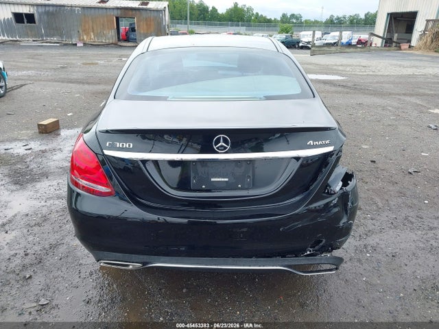 45453383 :رقم المزاد ، 55SWF4KB3GU148667 vin ، 2016 Mercedes-benz C 300 4matic مزاد بيع