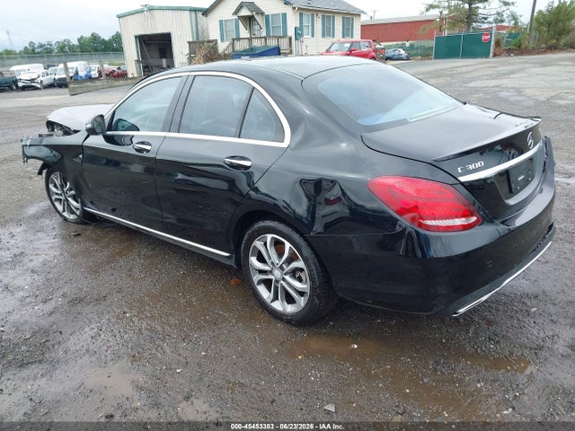45453383 :رقم المزاد ، 55SWF4KB3GU148667 vin ، 2016 Mercedes-benz C 300 4matic مزاد بيع