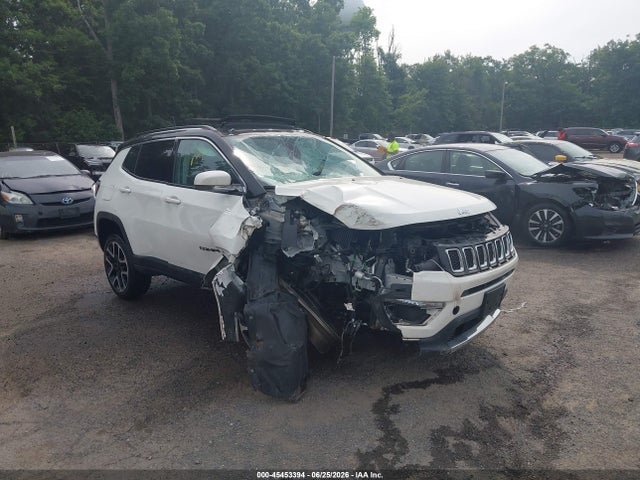 Продажа на аукционе авто 2018 Jeep Compass Limited 4x4, vin: 3C4NJDCB0JT245702, номер лота: 45453394